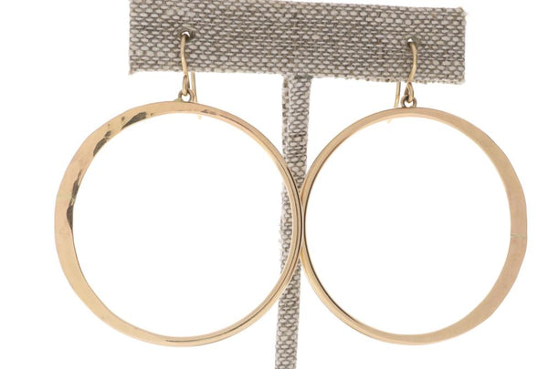 Crescent Moon Hoops