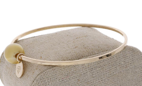 Golden South Sea Pearl Bangle