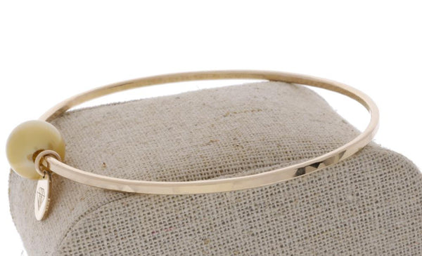 Golden South Sea Pearl Bangle