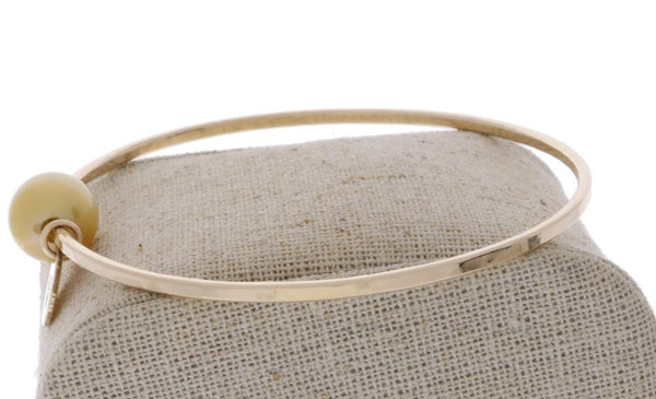 Golden South Sea Pearl Bangle