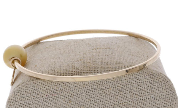 Golden South Sea Pearl Bangle
