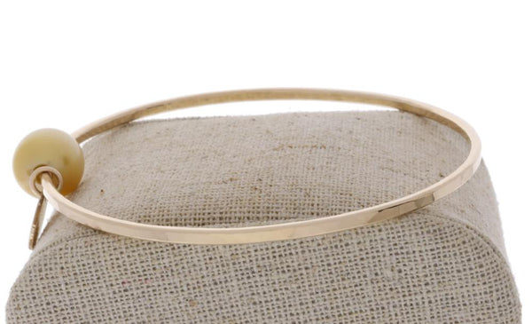 Golden South Sea Pearl Bangle