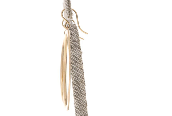 Crescent Moon Hoops