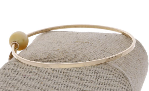 Golden South Sea Pearl Bangle