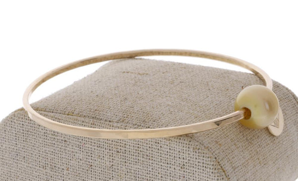 Golden South Sea Pearl Bangle