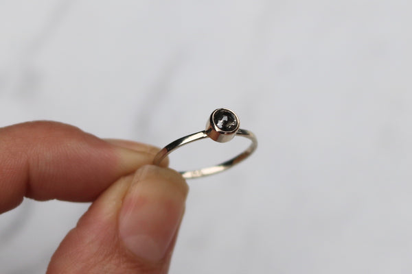 Diamond Ring in White Gold