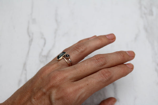 Diamond Ring in White Gold