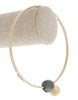 Tahitian Pearl Bangle in Gold