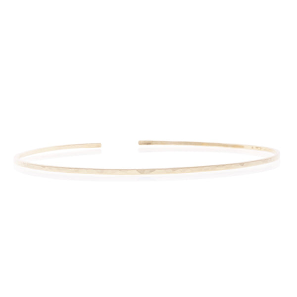 Hammered Gold Choker