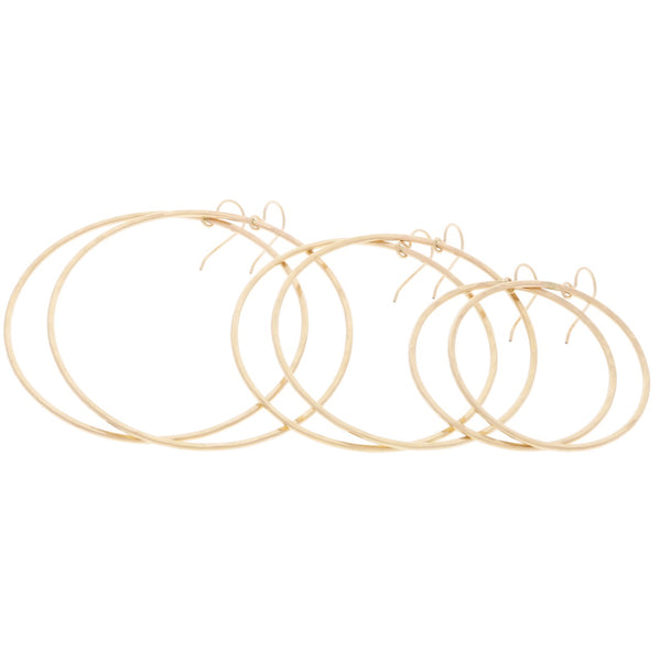 Large Classic Hoops