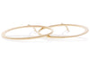 Crescent Moon Hoops