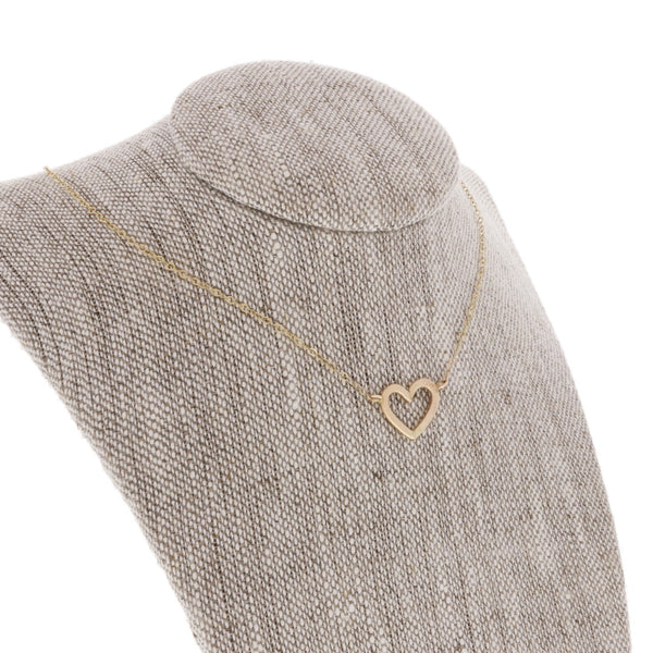 Gold Heart Choker